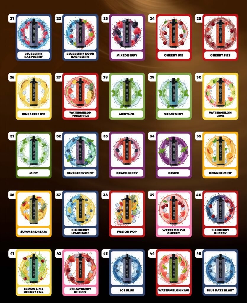 阿爾法赫口味圖